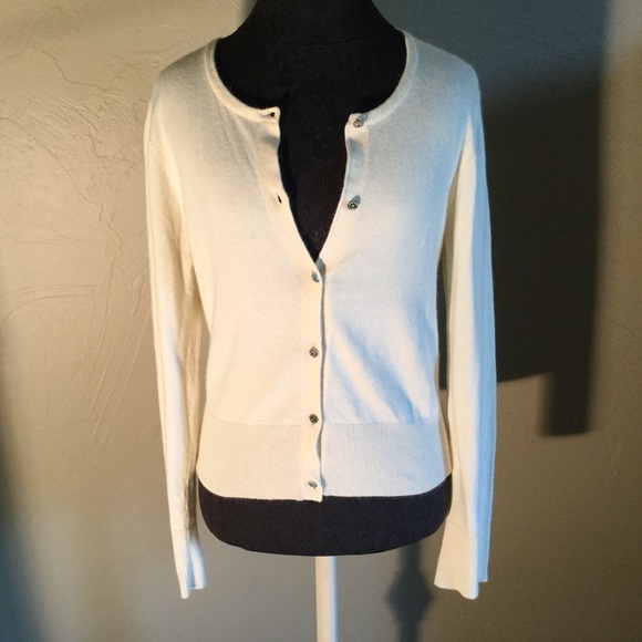 old navy cream cardigan
